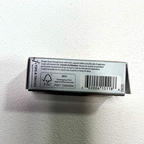 ⭐️ NWB Benefit Sculpting Brow Wax Full Pigment Warm Golden Blonde Makeup Beauty - Picture 5 of 8